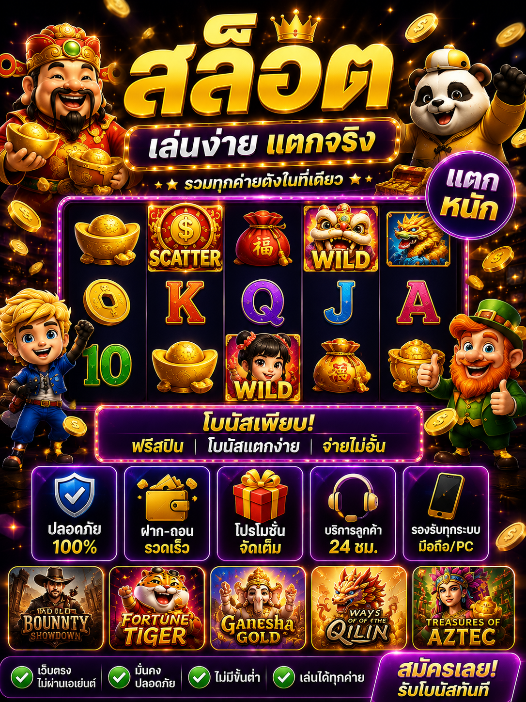 เปิดประสบการณ์ใหม่กับ สล๊อต เกมออนไลน์ยอดนิยมแห่งยุค พร้อมกราฟิกสุดล้ำ ระบบเล่นลื่นไหล ฟีเจอร์ทันสมัย